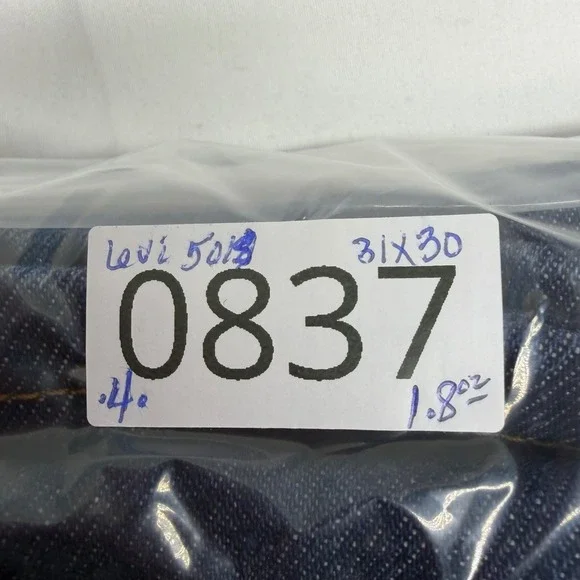 Levi’s 501 Jeans Original Fit W31 L30 Blue Fade Button Fly Y2K - Picture 13 of 13